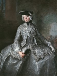 Principessa Amalia di Prussia come amazzone da Antoine Pesne